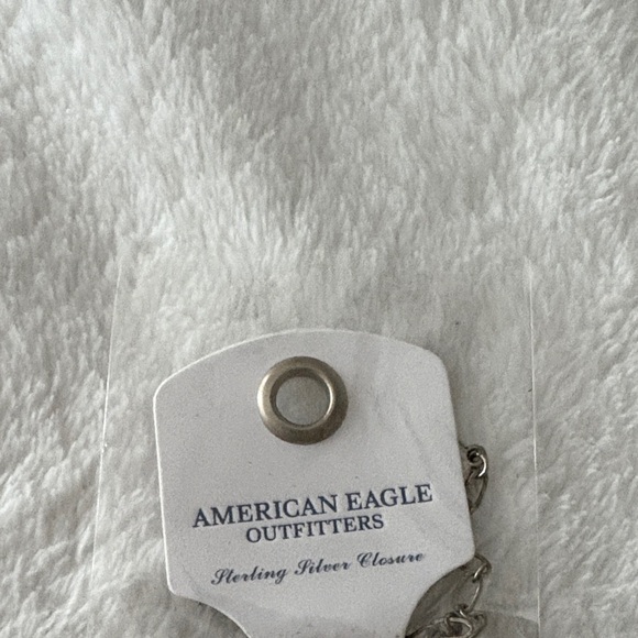 American Eagle Outfitters Brown Hair Accessory with Silver Ring - Picture 2 of 3